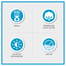 Load image into Gallery viewer, 800Gsm 100% Cotton 8 Piece Towel Set  MPS73-471 By Olliix
