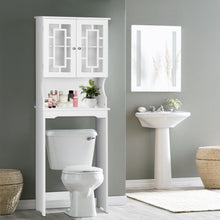 Load image into Gallery viewer, Bathroom Spacesaver Over the Toilet Door Storage Cabinet
