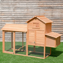 Load image into Gallery viewer, 80" Chicken Coop Cage Large Wooden House
