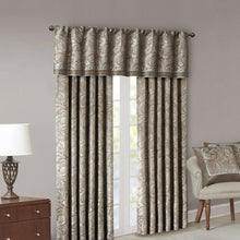 Load image into Gallery viewer, Madison Park Aubrey Jacquard Window Valance -50X18" MP41-1456 By Olliix
