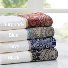 Load image into Gallery viewer, Aubrey 6 Piece Jacquard Towel Set MP73-7451 By Olliix
