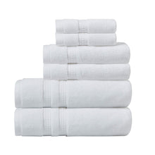 Load image into Gallery viewer, Plume 100% Cotton Feather Touch Antimicrobial Towel 6 Piece Set - BR73-2435
