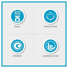 Load image into Gallery viewer, Madison Park Signature Turkish Cotton 6 Piece Bath Towel Set MPS73-454 By Olliix
