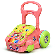 Load image into Gallery viewer, Early Development Toys for Baby Sit-to-Stand Learning Walker-Pink
