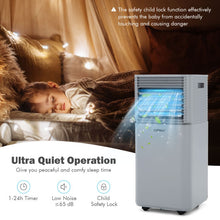 Load image into Gallery viewer, 8000 BTU 3-in-1 Air Cooler with Dehumidifier and Fan Mode-Gray
