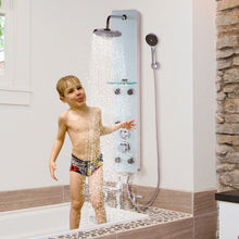Load image into Gallery viewer, 47" Tempered Glass Shower Panel
