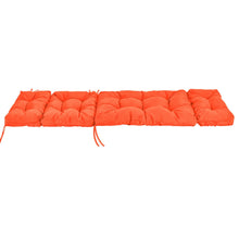 Load image into Gallery viewer, Giantex 73" Lounge Chaise Cushion Padded Recliner Cushion for Indoor and Outdoor-Orange
