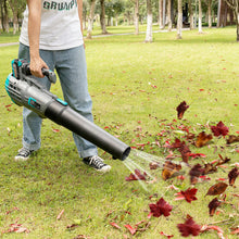 Load image into Gallery viewer, Electrical Cordless Leaf Blower with Battery and Charger-Gray
