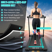 Load image into Gallery viewer, 2.25HP Electric Running Machine Treadmill with Speaker and APP Control-Blue

