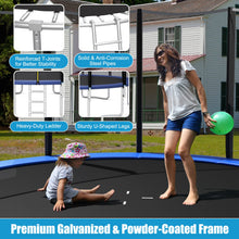 Load image into Gallery viewer, 8/10/12/14/15/16Feet Outdoor Trampoline Bounce Combo with Safety Closure Net Ladder-10 ft

