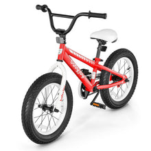 Load image into Gallery viewer, 16 Inch Kids Bike Bicycle with Training Wheels for 5-8 Years Old Kids-Red
