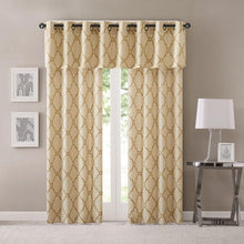 Load image into Gallery viewer, Madison Park Fretwork Print Window Curtain -84" Panel MP40-3598 By Olliix
