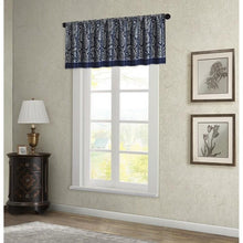 Load image into Gallery viewer, Madison Park Aubrey Jacquard Window Valance -50X18" MP41-4899 By Olliix
