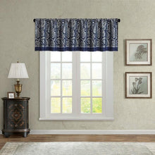 Load image into Gallery viewer, Madison Park Aubrey Jacquard Window Valance -50X18" MP41-4899 By Olliix
