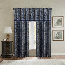 Load image into Gallery viewer, Madison Park Aubrey Jacquard Window Valance -50X18" MP41-4899 By Olliix
