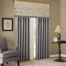 Load image into Gallery viewer, Madison Park Serene Embroidered Window Valance - 50X18" MP41-5479 By Olliix
