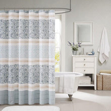 Load image into Gallery viewer, Madison Park Dawn Cotton Shower Curtain -72X72" MP70-2493 By Olliix
