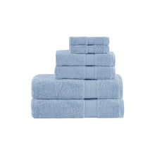 Load image into Gallery viewer, Madison Park Organic 6 Piece Organic Cotton Towel Set MP73-6181 By Olliix
