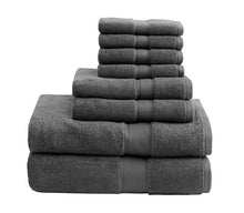 Load image into Gallery viewer, Madison Park Signature 800Gsm 100% Cotton 8 Piece Towel Set MPS73-197 By Olliix
