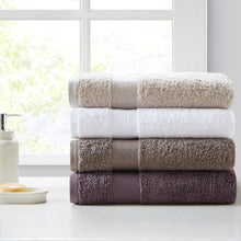 Load image into Gallery viewer, Madison Park Signature Luxor 100% Egyptian Cotton 6 Piece Towel Set MPS73-427
