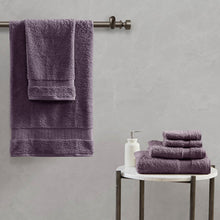Load image into Gallery viewer, Madison Park Signature Luxor 100% Egyptian Cotton 6 Piece Towel Set MPS73-429
