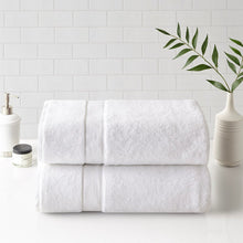 Load image into Gallery viewer, Madison Park Signature 800Gsm 100% Cotton Bath Sheet 2 Piece Set - 34X68" MPS73-432
