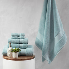 Load image into Gallery viewer, Madison Park Signature Splendor 1000Gsm 100% Cotton 6 Piece Towel Set MPS73-433
