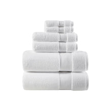 Load image into Gallery viewer, Madison Park Signature Splendor 1000Gsm 100% Cotton 6 Piece Towel Set MPS73-434
