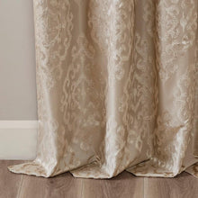Load image into Gallery viewer, Mirage Knitted Jacquard Blackout Window Panel (50x108)- Champagne SS40-0015 By Olliix

