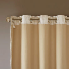 Load image into Gallery viewer, Sunsmart Victorio Printed Jacquard Grommet Top Total Blackout Curtain - 50X95" SS40-0091

