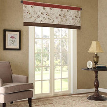 Load image into Gallery viewer, Madison Park Serene Embroidered Window Valance MP41-5471 By Olliix

