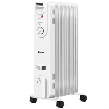 Load image into Gallery viewer, 1500W Electric Oil Heater with 3 Heat Settings and Safe Protection
