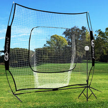 Load image into Gallery viewer, Portable Practice Net Kit with 3 Carrying Bags-Black
