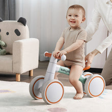 Load image into Gallery viewer, Baby Balance Bikes with 4 Wheels for 12-36 Months Toddler Mini Bike-Gray
