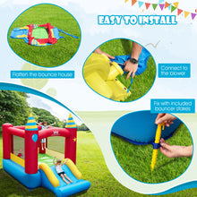 Load image into Gallery viewer, Inflatable Kids Bounce Castle with 480W Blower
