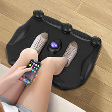 Load image into Gallery viewer, Anti Fatigue Standing Desk Mat with Massage Roller Ball and Points-Black
