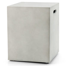 Load image into Gallery viewer, Propane Tank Cover Hideaway Table for Standard 20 Pounds Propane Tank-Gray
