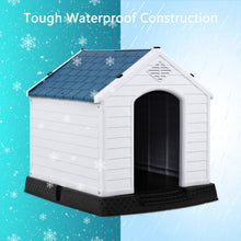 Load image into Gallery viewer, Indoor/Outdoor Waterproof Plastic Dog House Pet Puppy Shelter
