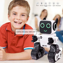 Load image into Gallery viewer, K3 Programmable Touch &amp; Sound Control Piggy Sing Dance Robot-White
