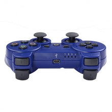 Load image into Gallery viewer, Lot 2 Wireless Controller for Sony PS3 Black White Play Station 3 New -Blue
