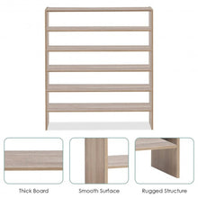 Load image into Gallery viewer, 3 Pcs 31-Inch Stackable Shoe Rack-Natural
