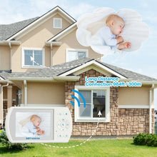 Load image into Gallery viewer, Security Video Baby Monitor with Tilt-Zoom Auto Camera
