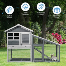 Load image into Gallery viewer, Large Wooden Chicken Coop for Indoor &amp; Outdoor Use
