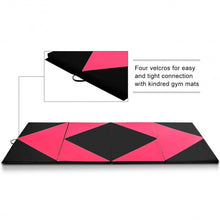 Load image into Gallery viewer, Thick Gymnastics Fitness Exercise Mat with Folding Panel
