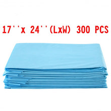 Load image into Gallery viewer, 300 pcs 17" x 24" Pet Wee Pee Piddle Pad
