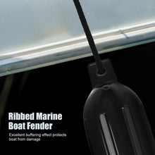 Load image into Gallery viewer, 27" Boat Fenders Hand Inflatable Marine Bumper-Black
