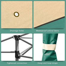Load image into Gallery viewer, 13'x13' Pop Up Canopy Tent Instant Outdoor Folding Canopy Shelter-Green
