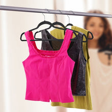 Load image into Gallery viewer, 100 pcs Velvet Clothes Suit/Shirt/Pants Hangers
