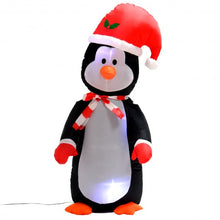 Load image into Gallery viewer, 4 ft Waterproof Inflatable Penguin Christmas Decoration
