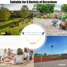 Load image into Gallery viewer, Portable Badminton Set Folding Tennis Badminton Volleyball Net
